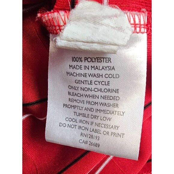 Ping Golf Polo Shirt Men's XL‎ Red Striped Torres Blancas Golf Club Spain - Picture 11 of 11